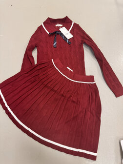 Zoe bordeaux set 